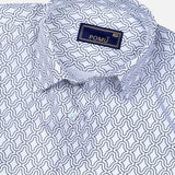 Plain White Cotton Shirt – Regular Fit Full Sleeves