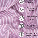 AlpineBlush Mountain Pink Shirt – Giza Cotton, Regular Fit, Full Sleeves | Soft Solid Shirt for Men