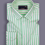 CedarMist Dusty Green Shirt – Giza Cotton, Regular Fit, Full Sleeves | Soft Solid Men’s Casual & Semi-Formal Shirt