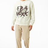 Chrome White Sweatshirt  240 GSM, Temperature-Control Fabric, Breathable & Soft Feel | Full Sleeves Regular Fit Winter Layer
