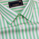 CedarMist Dusty Green Shirt – Giza Cotton, Regular Fit, Full Sleeves | Soft Solid Men’s Casual & Semi-Formal Shirt