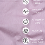 Solid Pink Cotton Shirt – Regular Fit Full Sleeves | Subtle & Stylish Wardrobe Essential