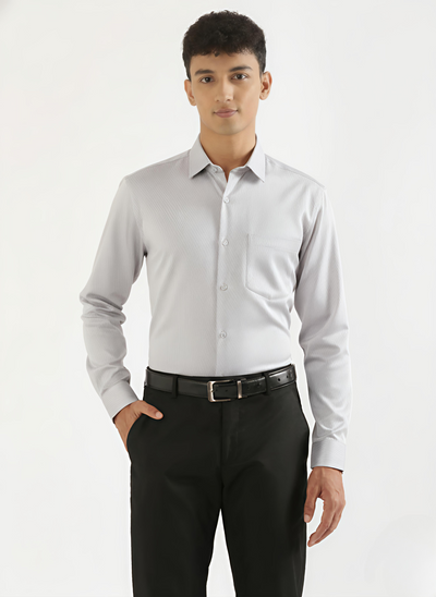 Pearl – Regular Fit Full Sleeves Cotton Shirt