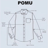 Navy Blue Cotton Shirt – Regular Fit Full Sleeves